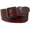 image:imageDockers Mens Leather Casual Belt Everyday Style Regular and Big amp Tall SizingBrown