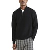 image:imageDockers Mens Long Sleeve Quarter Zip SweaterBeautiful Black