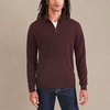 image:imageDockers Mens Long Sleeve Quarter Zip SweaterDecadent Chocolate Brown
