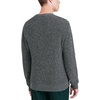 image:imageDockers Mens Regular Fit Long Sleeve Crewneck SweaterHighland Twist  GrayNavy Blazer