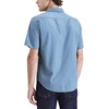 image:imageDockers Mens Regular Fit Short Sleeve Utility ShirtOceanview Blue Solid Ripstop