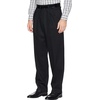 image:imageDockers Mens Relaxed Fit Signature Khaki Lux Cotton Stretch Pants  PleatedBlack
