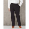 image:imageDockers Mens Relaxed Fit Signature Khaki Lux Cotton Stretch Pants  PleatedBlack