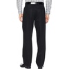 image:imageDockers Mens Relaxed Fit Signature Khaki Lux Cotton Stretch Pants  PleatedBlack Stretch
