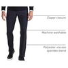 image:imageDockers Mens Signature Go Slim Fit Khaki Smart 360 Tech PantsBeautiful Black Stretch
