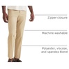 image:imageDockers Mens Signature Go Slim Fit Khaki Smart 360 Tech PantsHarvest Gold