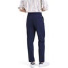 image:imageDockers Mens Signature Go Straight Fit Khaki Smart 360 Tech Pants Regular and Big amp TallNavy Blazer
