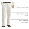 image:imageDockers Mens Signature Khaki Straight Fit Iron Free with Stain DefenderEgret Stretch