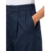 image:imageDockers Womens Dockers Womens Signature Pleated Khaki High Wide with Stain DefenderNavy Blazer