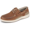 image:imageDOCKERS Mens Beacon Classic Leather Boat Shoes with Stain DefenderDark Tan