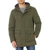 image:imageDOCKERS Mens Micro Twill Long Hooded ParkaOlive