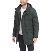image:imageDOCKERS Mens Micro Twill Long Hooded ParkaTimber Green