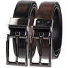 image:imageDockers Boys 2in1 Reversible Belt  Versatile for School Casual amp Dress WearBlackBrown Dress