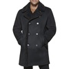 image:imageDockers Mens Faux Shearling MidLength OvercoatBlack