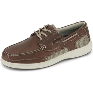 image:imageDOCKERS Mens Beacon Classic Leather Boat Shoes with Stain DefenderBriar