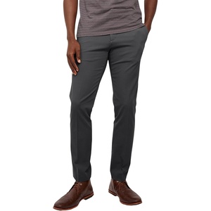 image:imageDOCKERS Mens City Trouser Slim Fit Smart 360 Tech PantsAsphalt Stretch