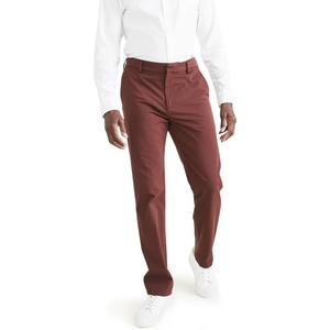 image:imageDOCKERS Mens City Trouser Slim Fit Smart 360 Tech PantsBitter Chocolate Burgundy