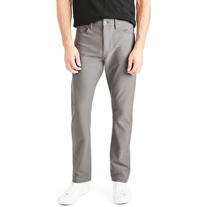 image:imageDOCKERS Mens Comfort Knit Jean Cut Slim Fit Smart 360 Knit PantsCar Park Grey