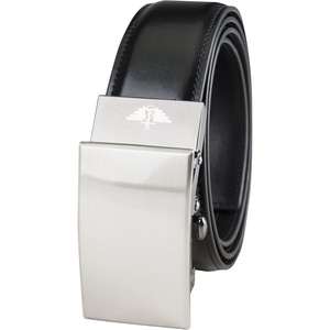 image:imageDOCKERS Mens Custom Fit Beltswith Track Pressure Locking Buckle TechnologyBlack