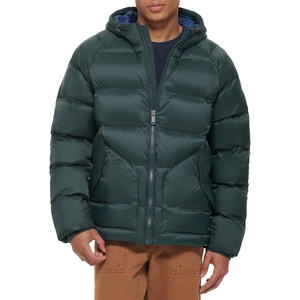 image:imageDOCKERS Mens Dockers Mens Recycled Quilted Hooded Puffer JacketForest