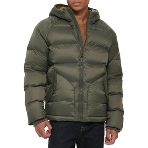 image:imageDOCKERS Mens Dockers Mens Recycled Quilted Hooded Puffer JacketOlive