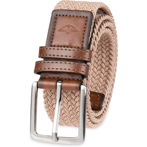 image:imageDockers Mens 1 38 in Stretch Fabric Braided BeltKhaki Web