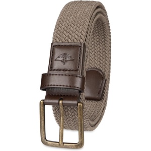 image:imageDockers Mens 1 38 in Stretch Fabric Braided BeltLight Brown