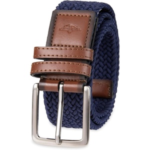 image:imageDockers Mens 1 38 in Stretch Fabric Braided BeltNavy Web