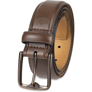 image:imageDockers Mens Leather Casual Belt Everyday Style Regular and Big amp Tall SizingBrown Casual