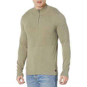 image:imageDockers Mens Long Sleeve Quarter Zip SweaterOverland Trek Khaki