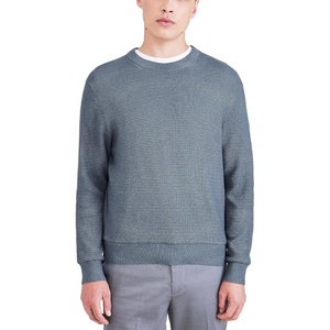 image:imageDockers Mens Regular Fit Long Sleeve Crewneck SweaterBlue Fusion