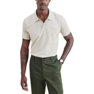 image:imageDockers Mens Short Sleeve Perfect Performance Polo Regular and Big amp TallSahara Khaki