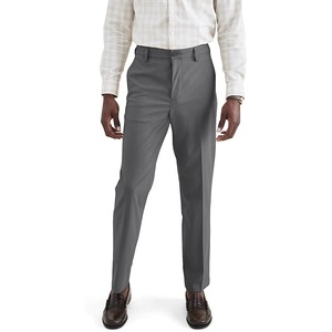 image:imageDockers Mens Signature Go Straight Fit Khaki Smart 360 Tech Pants Regular and Big amp TallCar Park Grey